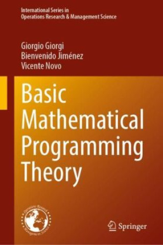 Knjiga Basic Mathematical Programming Theory Giorgio Giorgi