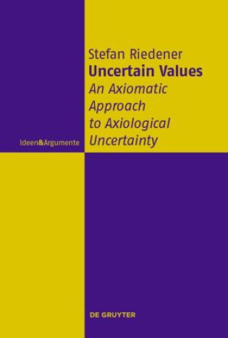 Knjiga Uncertain Values Stefan Riedener