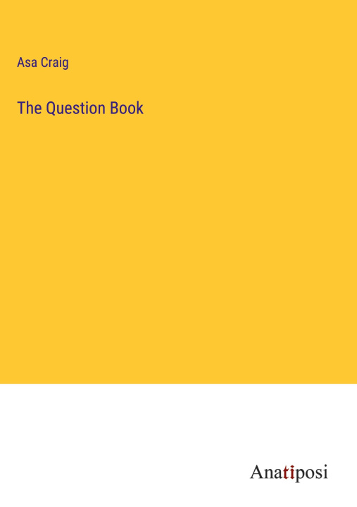 Könyv The Question Book 