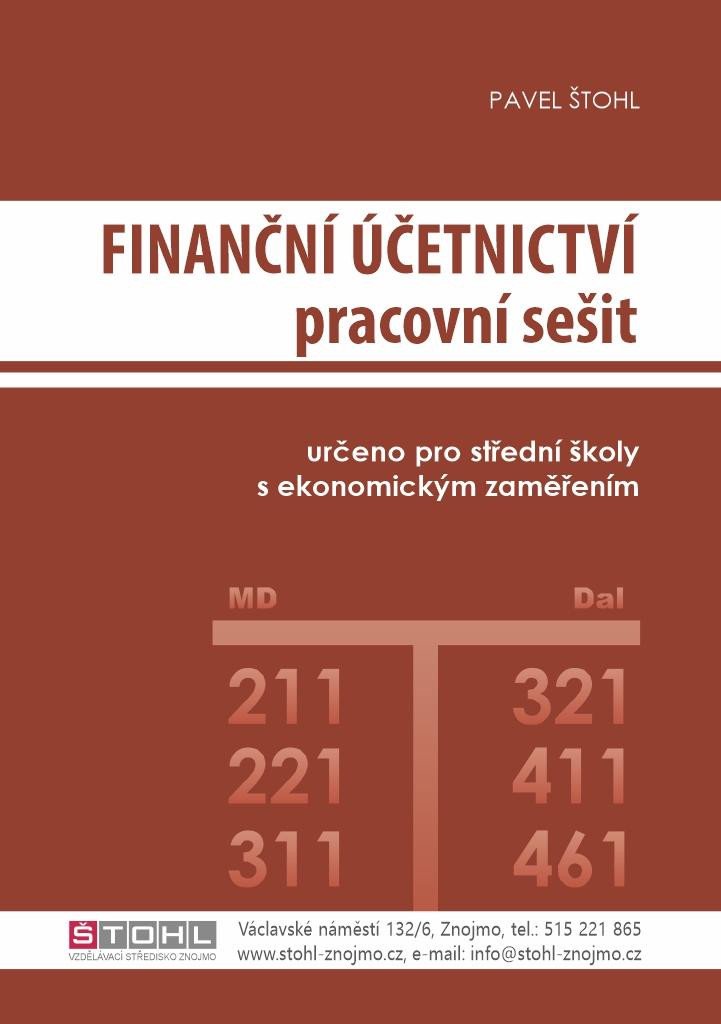 Kniha Finanční účetnictví - pracovní sešit 2023 Pavel Štohl