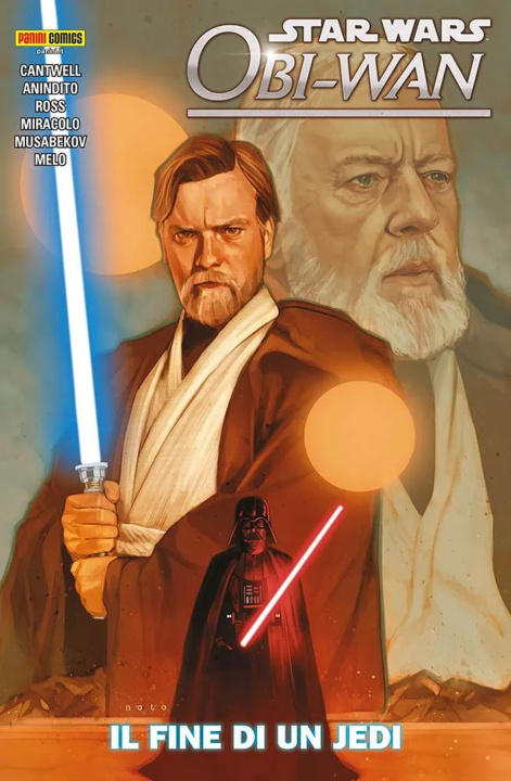 Carte fine di un jedi. Obi-Wan. Star wars Christopher Cantwell
