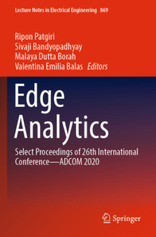 Knjiga Edge Analytics Ripon Patgiri