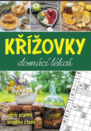 Kniha Křížovky domácí lékař 