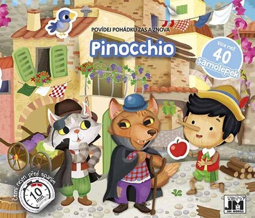 Kniha Pinocchio 