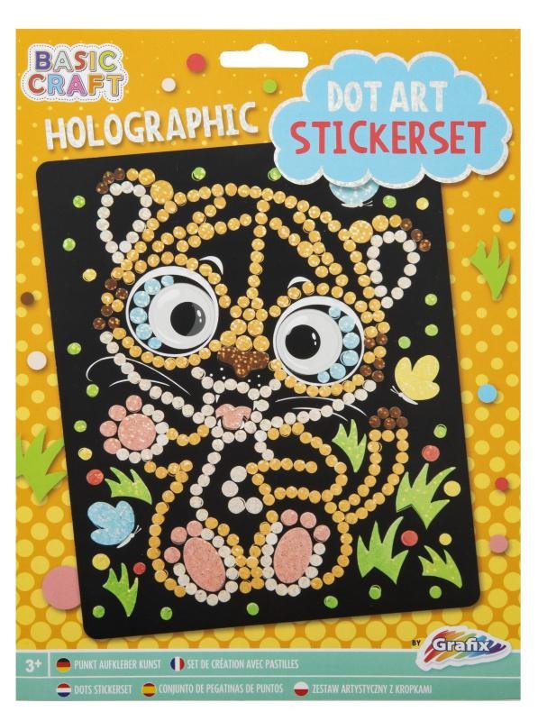 Kniha Grafix Mozaikový holografický obrázek - Tygřík 