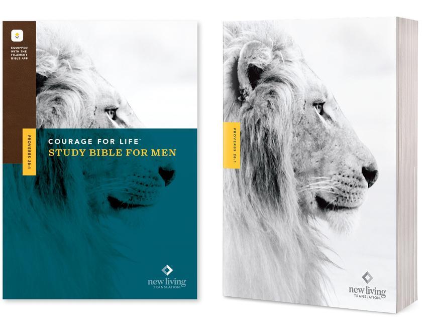 Könyv NLT Courage for Life Study Bible for Men, Filament-Enabled Edition (Softcover) Tyndale