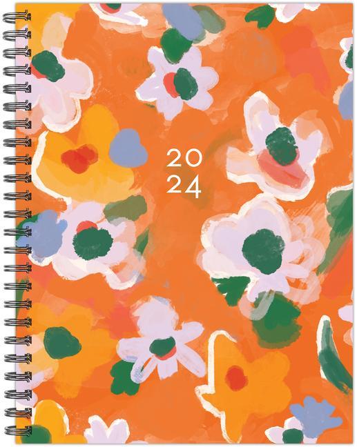Kniha Poppies 2024 6.5 X 8.5 Softcover Weekly Planner 