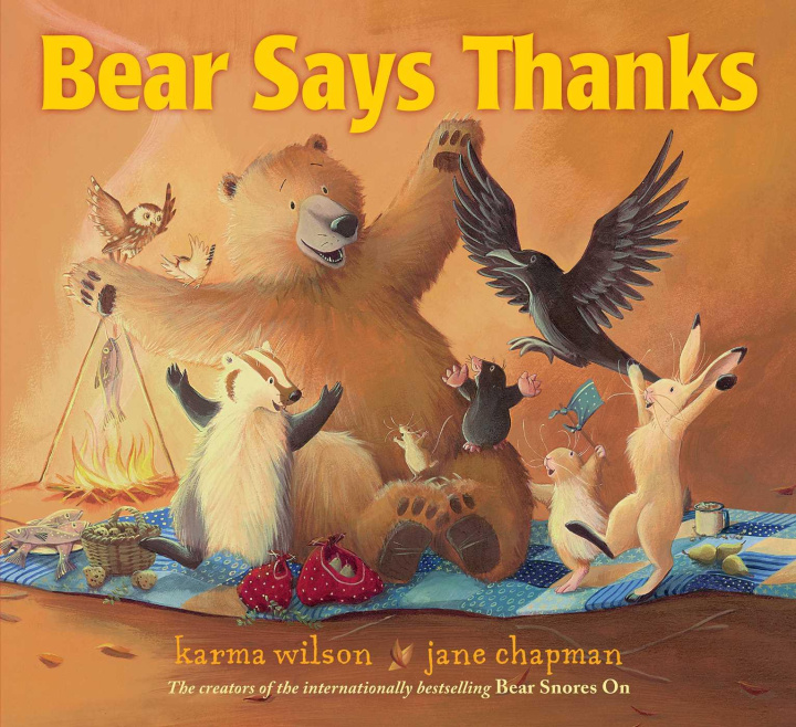 Книга Bear Says Thanks Jane Chapman