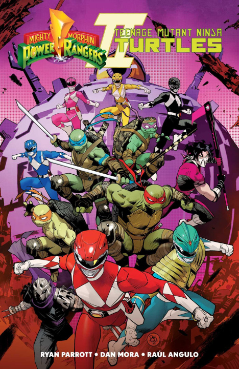 Kniha Mighty Morphin Power Rangers/Teenage Mutant Ninja Turtles II Dan Mora
