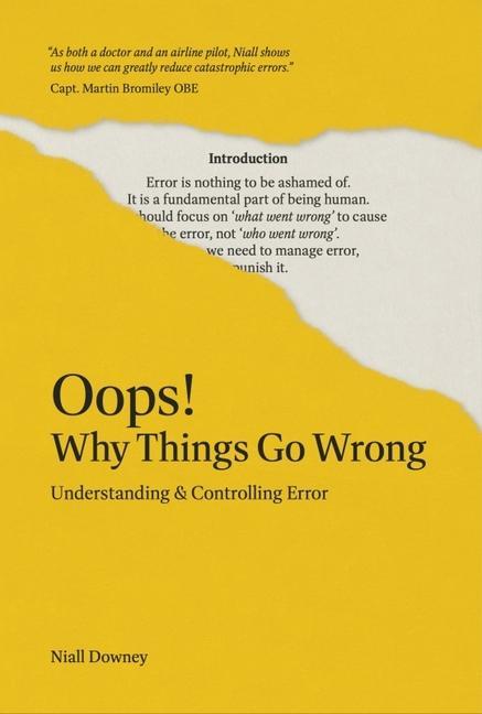 Carte Oops! Why Things Go Wrong: Understanding and Controlling Error 