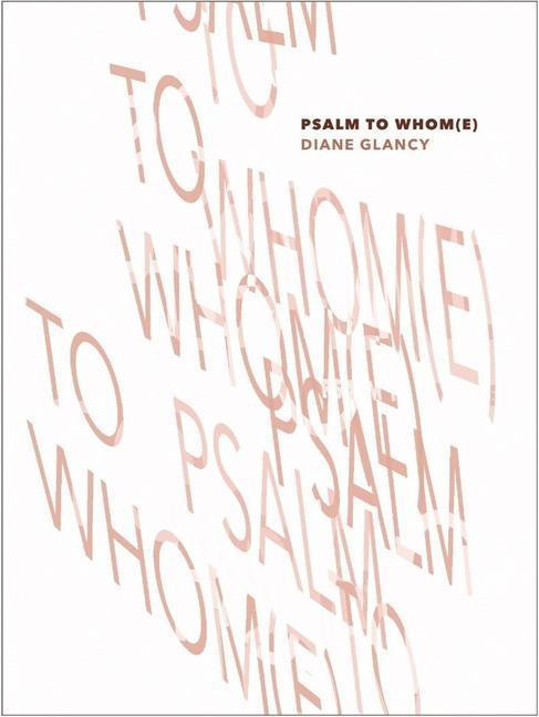 Carte Psalm to Whom(e) Glancy Diane