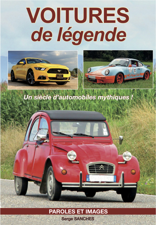 Книга VOITURES de légende SANCHES