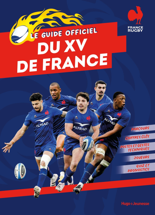 Kniha Guide officiel du XV de France - enfants FFR