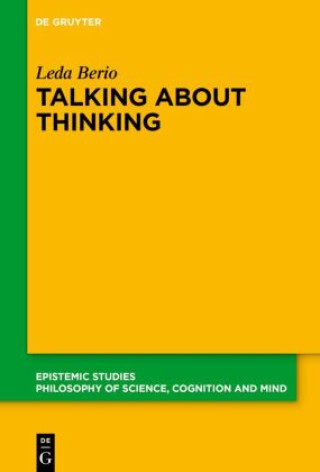 Knjiga Talking About Thinking Leda Berio