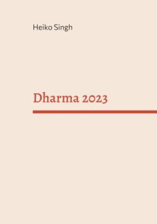 Kniha Dharma 2023 