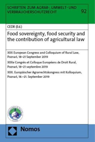 Kniha Food sovereignty, food security and the contribution of agricultural law Roland Norer