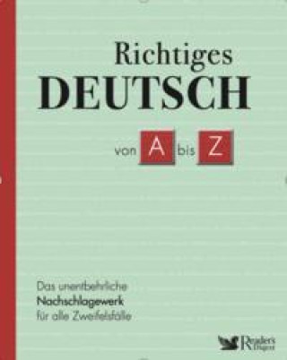 Kniha Richtiges Deutsch von A bis Z 