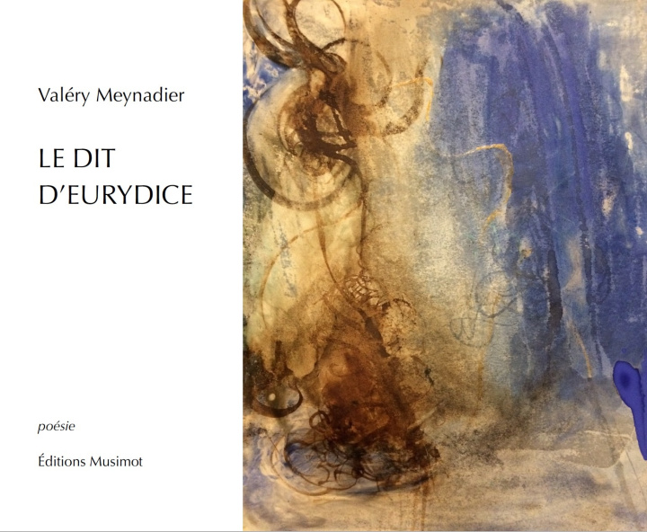 Book Le Dit d'Eurydice Meynadier