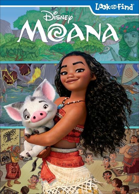 Książka Disney Moana: Look and Find Art Mawhinney