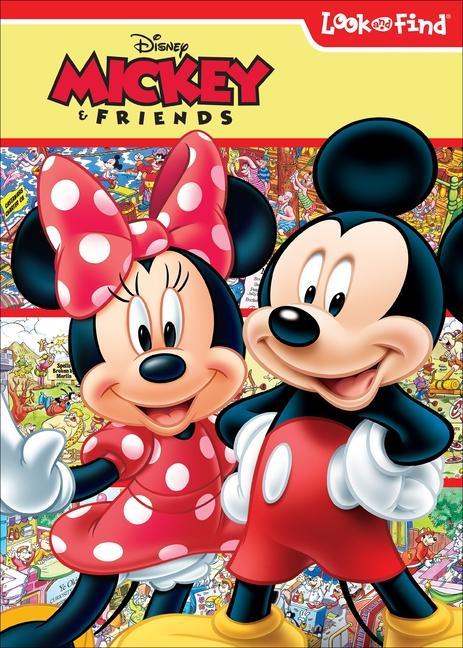 Libro Disney Mickey & Friends: Look and Find Jaime Diaz Studios