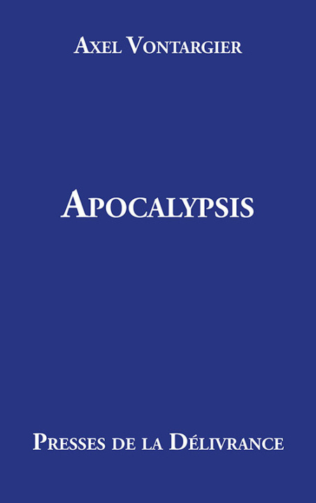 Boek Apocalypsis Vontargier
