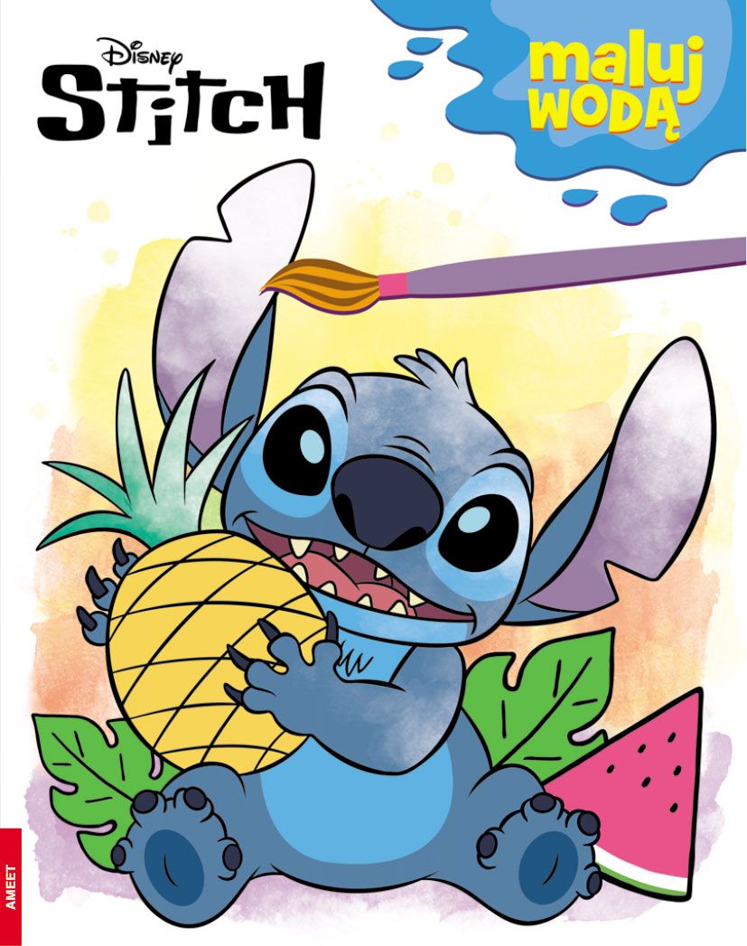 Kniha Disney Stitch. Maluj Wodą 