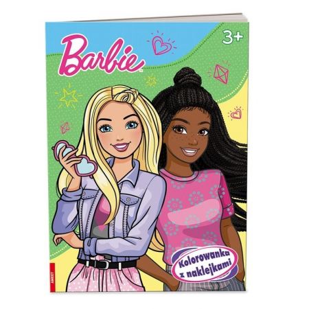 Book Barbie Dreamhouse Adventures. Kolorowanka z naklejkami 