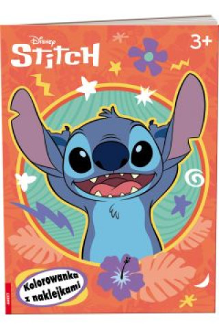 Книга Disney Stitch. Kolorowanka z naklejkami 