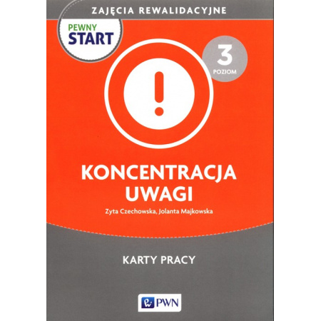 Book Pewny start. Zajęcia rewalidacyjne. Karty pracy. Koncentracja uwagi. Poziom 3 Zyta Czechowska