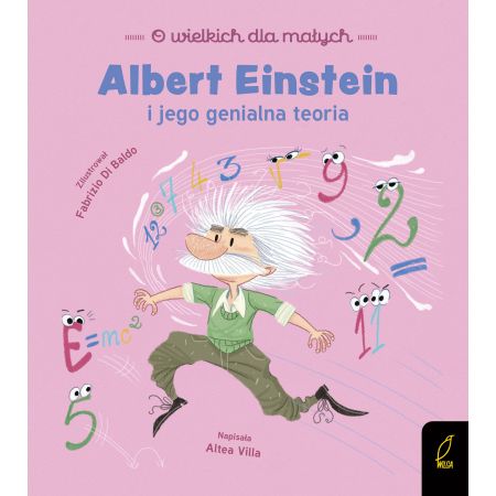 Book O wielkich dla małych. Albert Einstein 