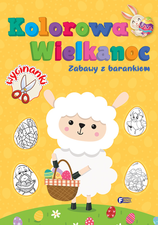 Book Kolorowa Wielkanoc. Zabawy z barankiem 