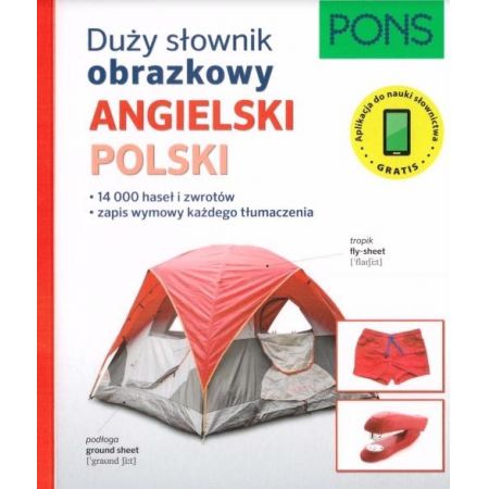 Kniha PONS. Duży słownik obrazkowy. Angielski-polski wyd. 3 Praca zbiorowa