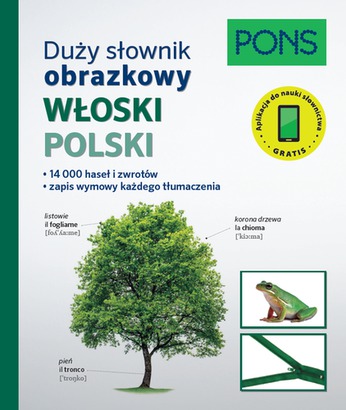 Книга PONS. Duży słownik obrazkowy. Włoski-Polski. Wydanie 2 