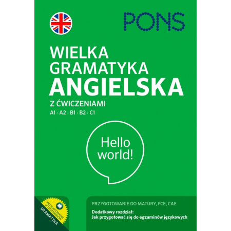 Książka PONS. Wielka gramatyka angielska z ćwiczeniami. Wydanie 3 