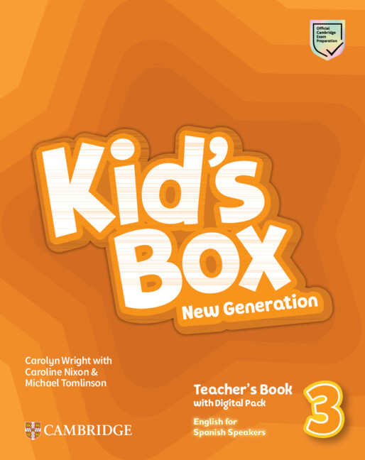 Book Kid's Box New Generation Level 3 Teacher's Book with Digital Pack English for Spanish Speakers Caroline Wright