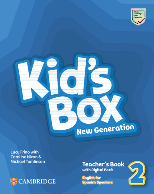 Könyv Kid's Box New Generation Level 2 Teacher's Book with Digital Pack English for Spanish Speakers Lucy Frino