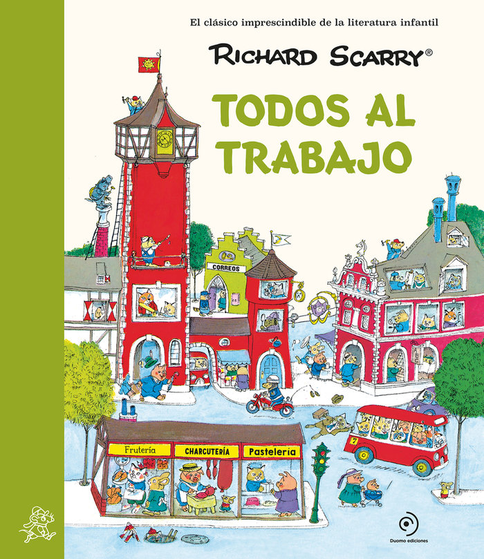Carte TODOS AL TRABAJO SCARRY