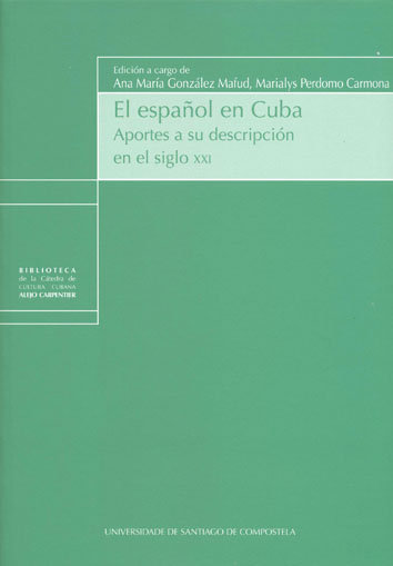 Kniha EL ESPAÑOL EN CUBA 