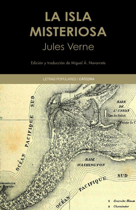 Könyv La isla misteriosa Jules Verne
