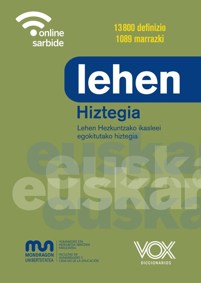Kniha LEHEN HIZTEGIA VOX EDITORIAL