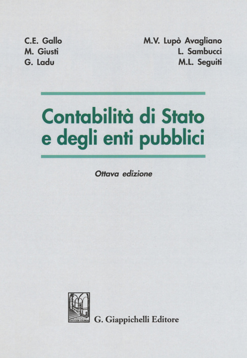 Kniha Contabilità di Stato e degli enti pubblici 