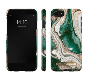 Joc / Jucărie iDeal of Sweden iPhone 6/6S/7/8/SE2/SE3 Fashion Case Golden Jade Marble 