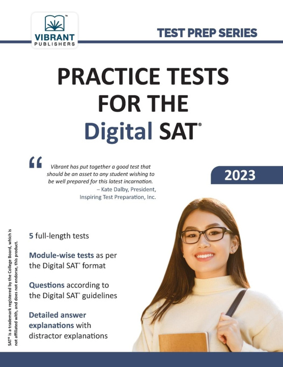 Knjiga Practice Tests for the Digital SAT 