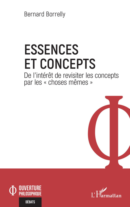 Kniha Essences et concepts Borrelly