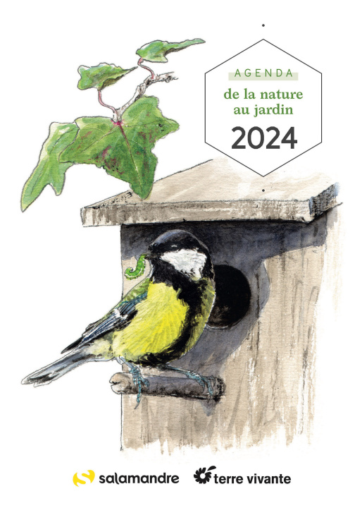 Kniha Agenda de la nature au jardin 2024 Guillot