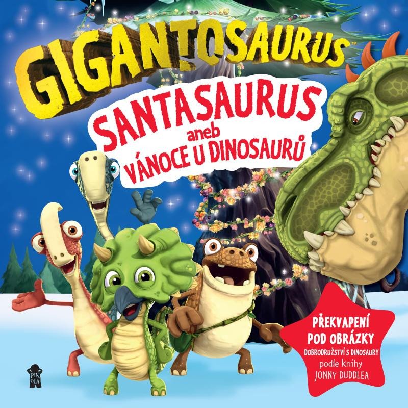 Kniha Gigantosaurus: Santasaurus: Vánoce u dinosaurů 