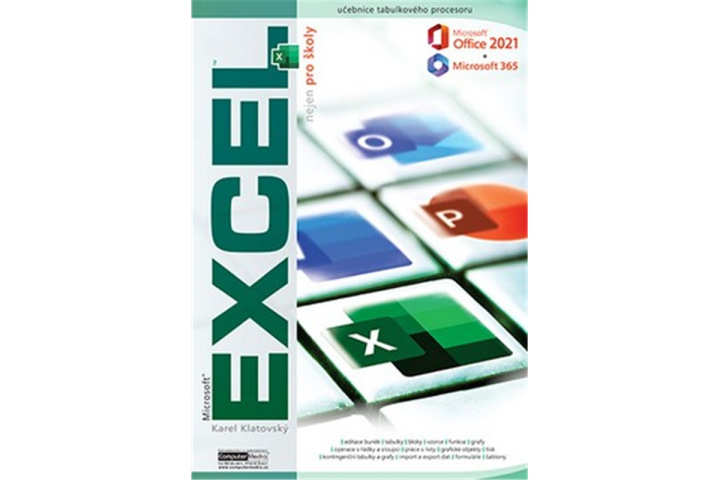 Kniha Excel 2021 / 365 nejen pro školy Karel Klatovský