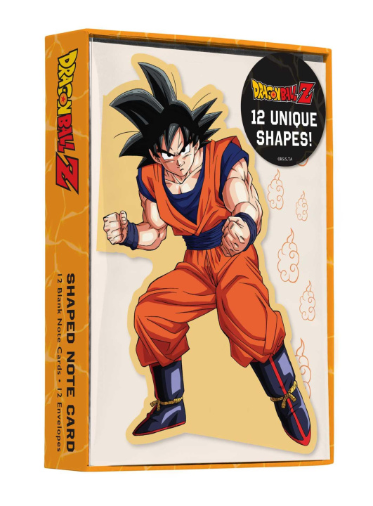 Book Dragon Ball Z Die-Cut Note Card Sets (Set of 12) 