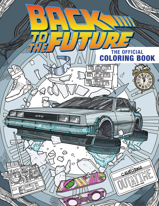 Kniha Back to the Future: The Official Coloring Book 