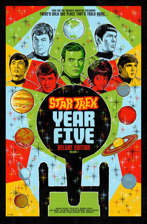 Carte Star Trek: Year Five Deluxe Edition--Book One Collin Kelly
